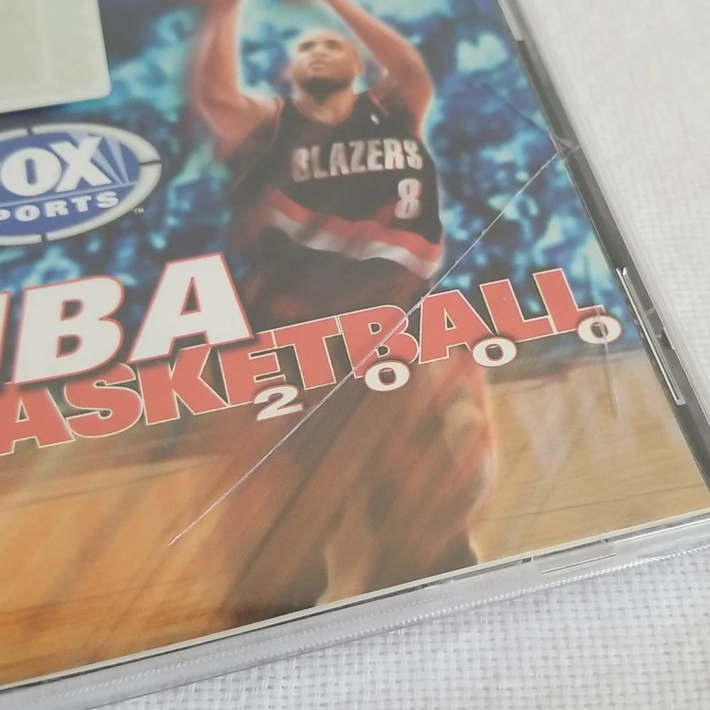 PS1 Sony Playstation NBA Basketball 2000 Video Game Complete Tested